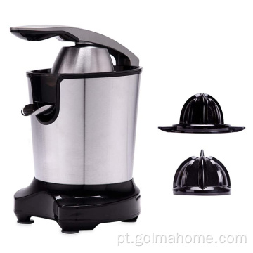 130 W Elétrico Citrus Juicer Laranja Limão Lima Toranja Juicer Corpo de Aço Inoxidável Filtro Prensa Extrator de Laranja